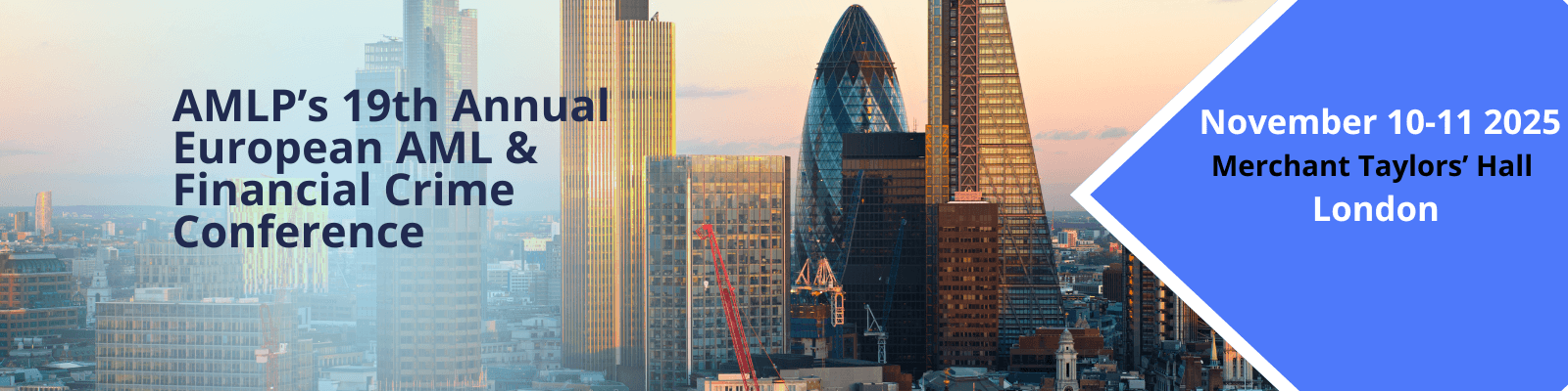 AMLP’s 19th Annual European AML & Financial Crime Conference