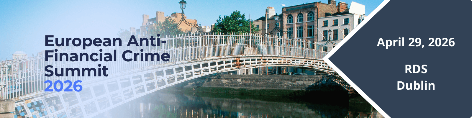 Neterium attending the European Anti-Financial Crime Summit 2026 in Dublin